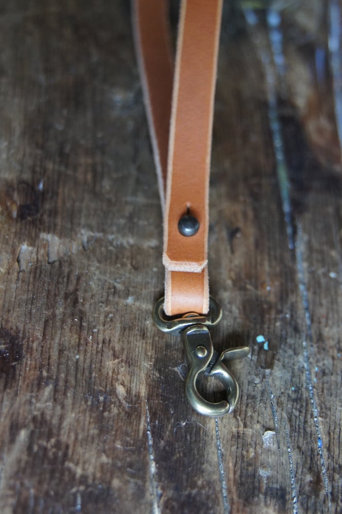 Image of Leather Loop Keychain