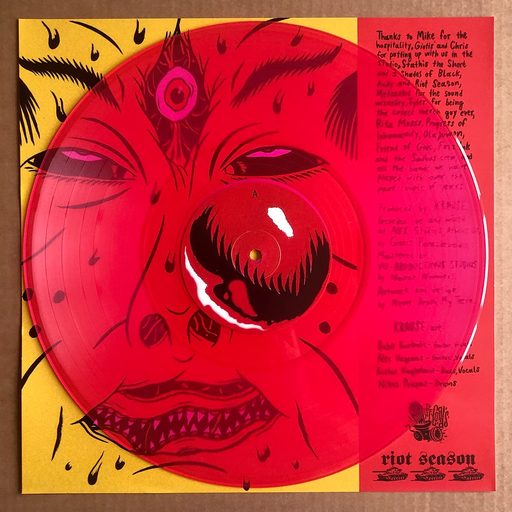 KRAUSE 'The Ecstasy of Infinite Sterility' Pink Vinyl LP