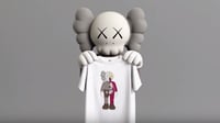 Kaws x Uniqlo "disected" tee