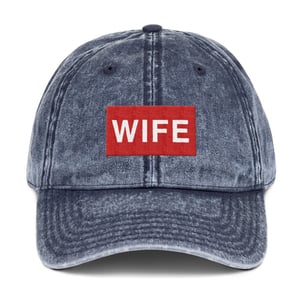 WIFE Block Logo Hat