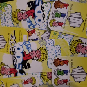 Image of Official Mark Bode Belinda Buttons Enanel Pins