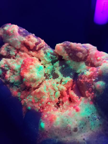 Image of Fluorescent Galaxy Black Bath Bomb for Black Bath Water