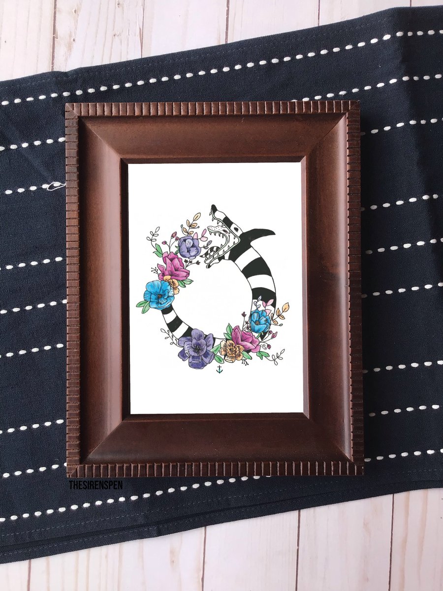 Image of Color Floral Sandworm Print