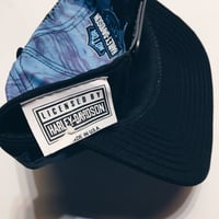 Image 3 of Original 1993 Harley Snapback Hat.