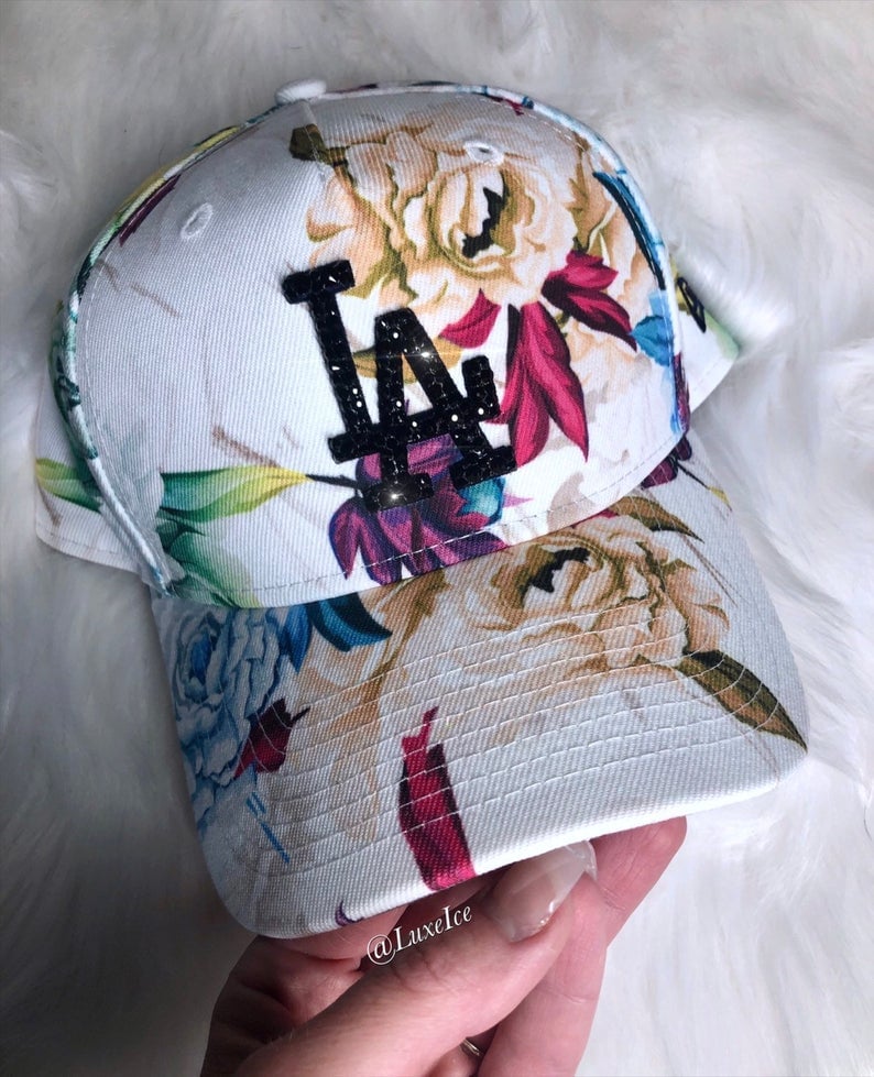 new era floral hat