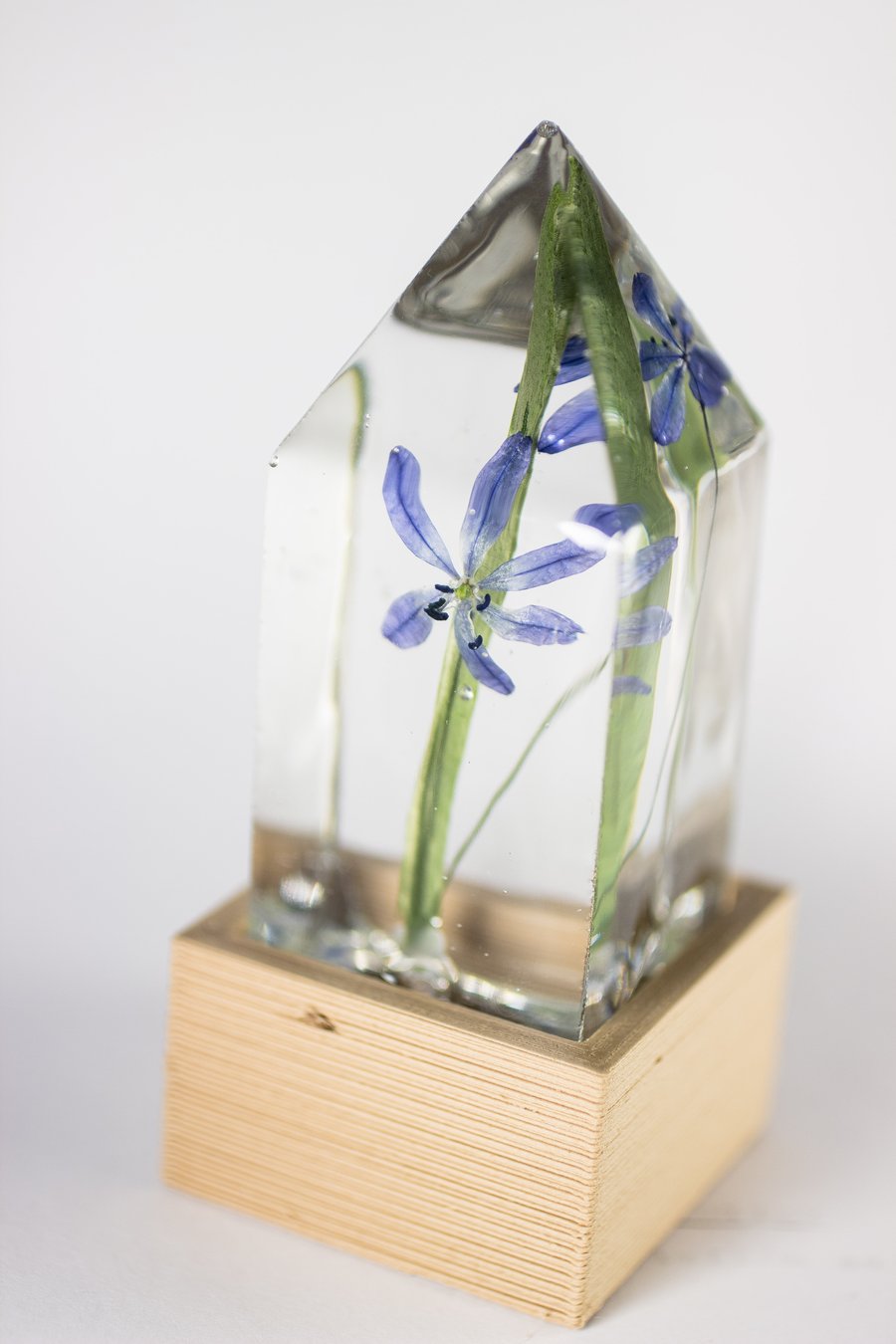 Image of Wood Squill (Scilla siberica) - Floral Desk Light #2