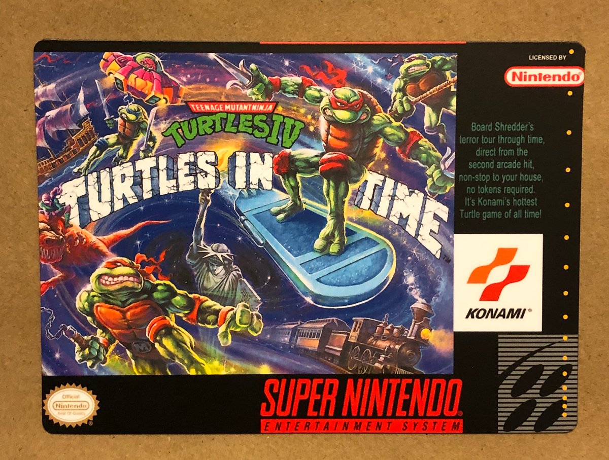 Turtle In Time High Quality Magnet | TMNT_WIZ