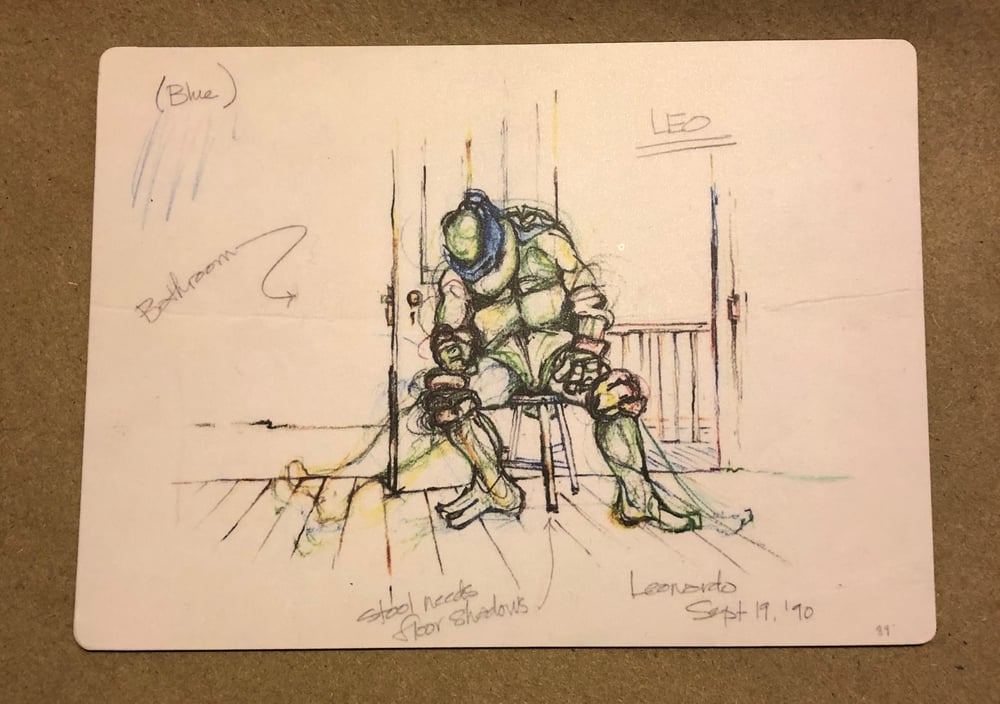 Image of Leo Sketch High Quality Magnet