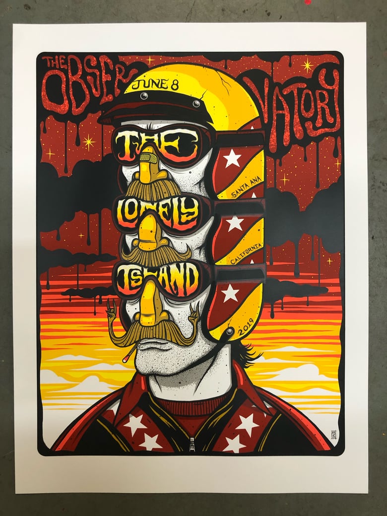 Image of The Lonely Island - The Observatory - June 8th, 2019 - Artist Prints