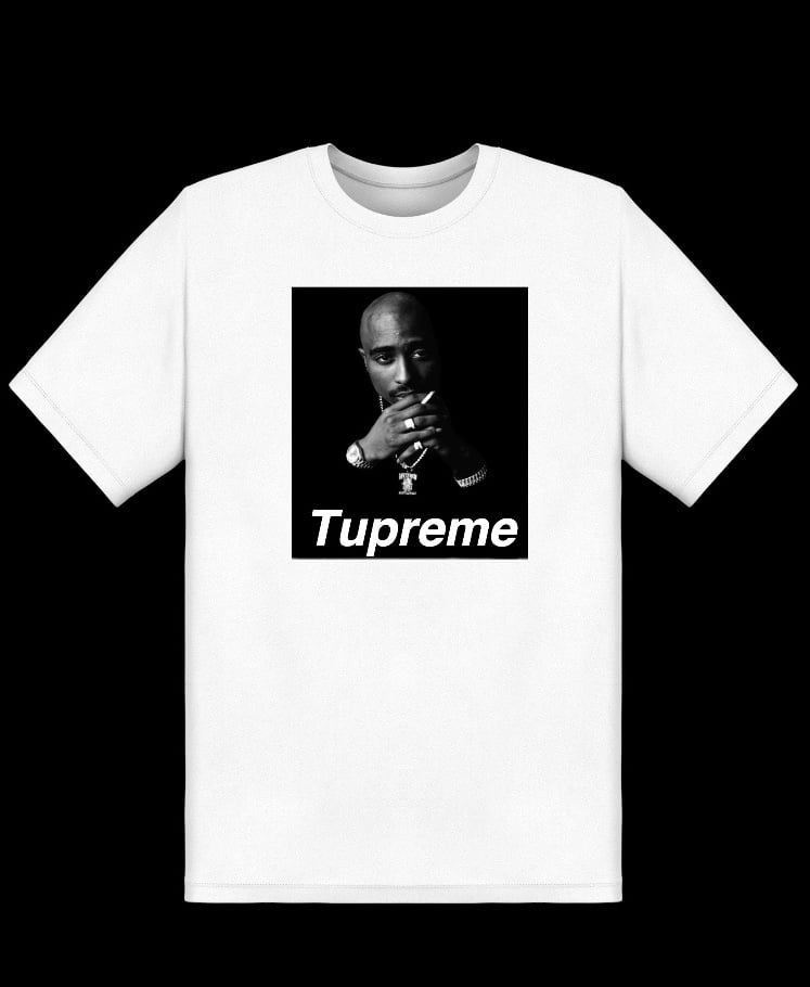 Image of OG Tupreme white t-shirt