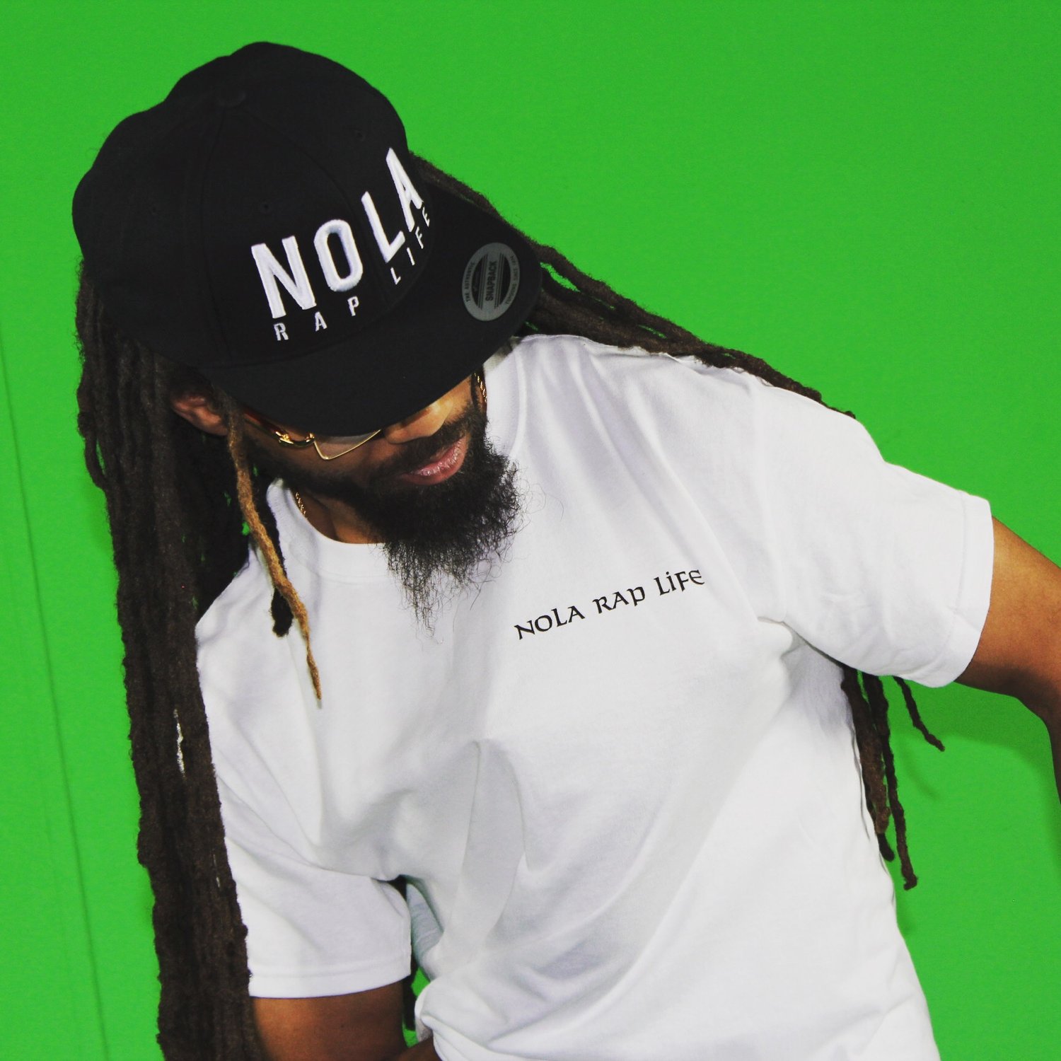 Image of Nola Rap Life 1st Edition White Tee