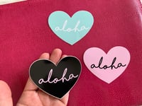 Image 4 of Aloha Heart Vinyl Sticker