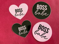 Image 3 of Boss Babe Vinyl Sticker