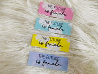 Image 3 of The Future is Female - Rectangle Stickers