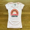 California Country Womens Tee - Baby Pink