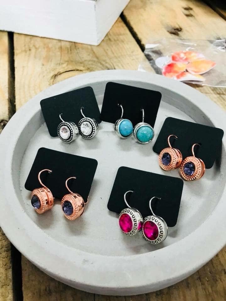 Image of Mini Earrings with Jewels 