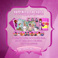 Happiness is a Choice Zine: Doctor Package