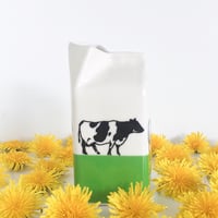 Image 1 of Cows On Grass Milk Jug