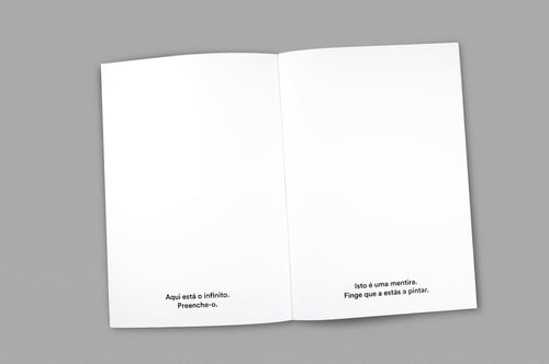 Image of NADA. Um livro para colorir coisa nenhuma, Luís Leal Miranda, Ed. Livraria Plutão + HiHiHi