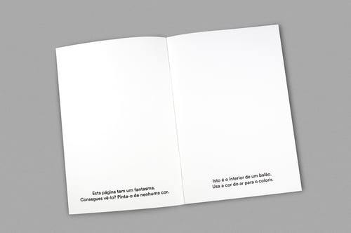 Image of NADA. Um livro para colorir coisa nenhuma, Luís Leal Miranda, Ed. Livraria Plutão + HiHiHi