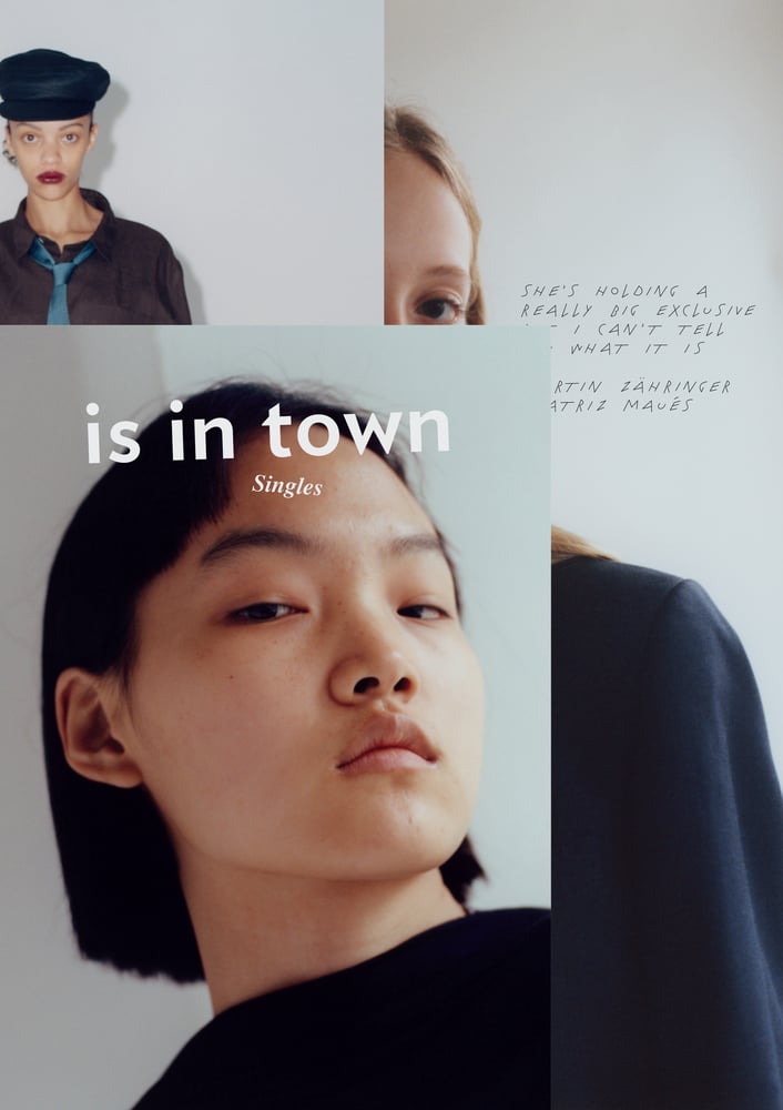 Image of is in town x singles, cover 1