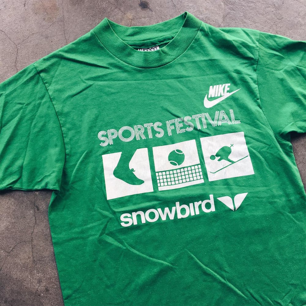 Image of Original Early 80’s Promotional Sports Festival Nike Tee.