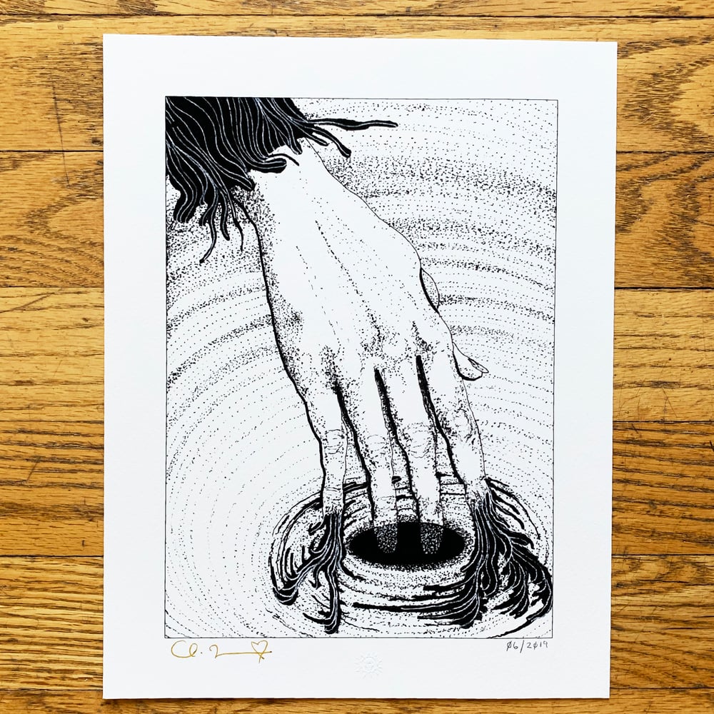 Image of “Waiting Room” 8.5"x11" Giclee Fine Art Print Open Edition