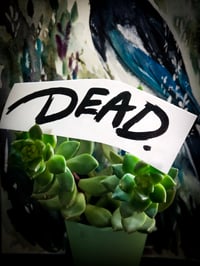 Dead logo decal (small)