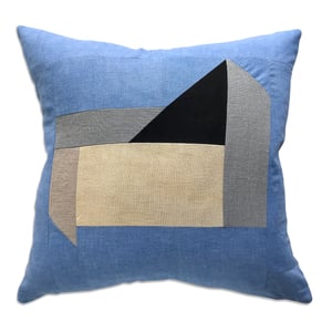 Image of GRAPHIC COLLAGE PILLOW #2