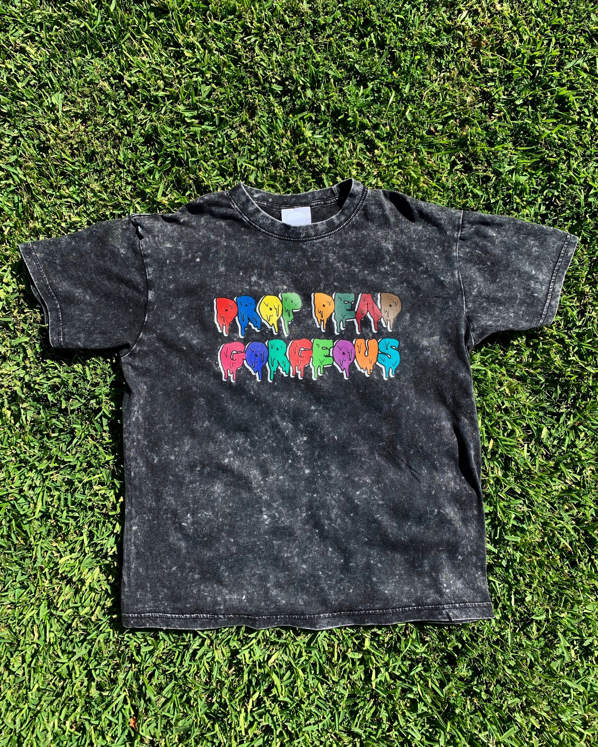 “Drop Dead Gorgeous” Acid Wash T-Shirt | TYT ATTYRE