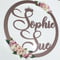 Image of Acrylic name/monogram wreath