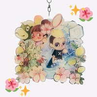 Image 1 of animal crossing island BIG 5in charm!