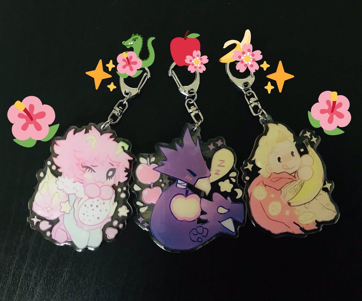 SALE bnha fruit charms (2in & 3in)☆NEOGEOPET
