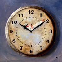 TickTock original oil painting 