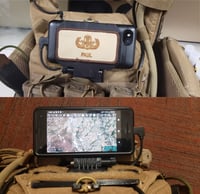 Universal MOLLE Plate Carrier Cellphone Mount