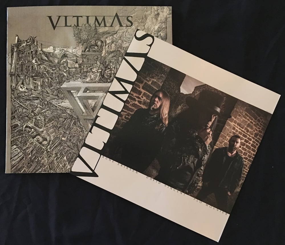 Image of VLTIMAS - 'Something Wicked Marches In' (SIGNED) on Exclusive, "Blood of Devils" color Vinyl