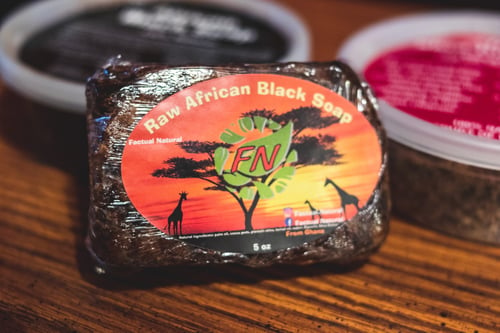 Image of Raw Natural African Black Soap