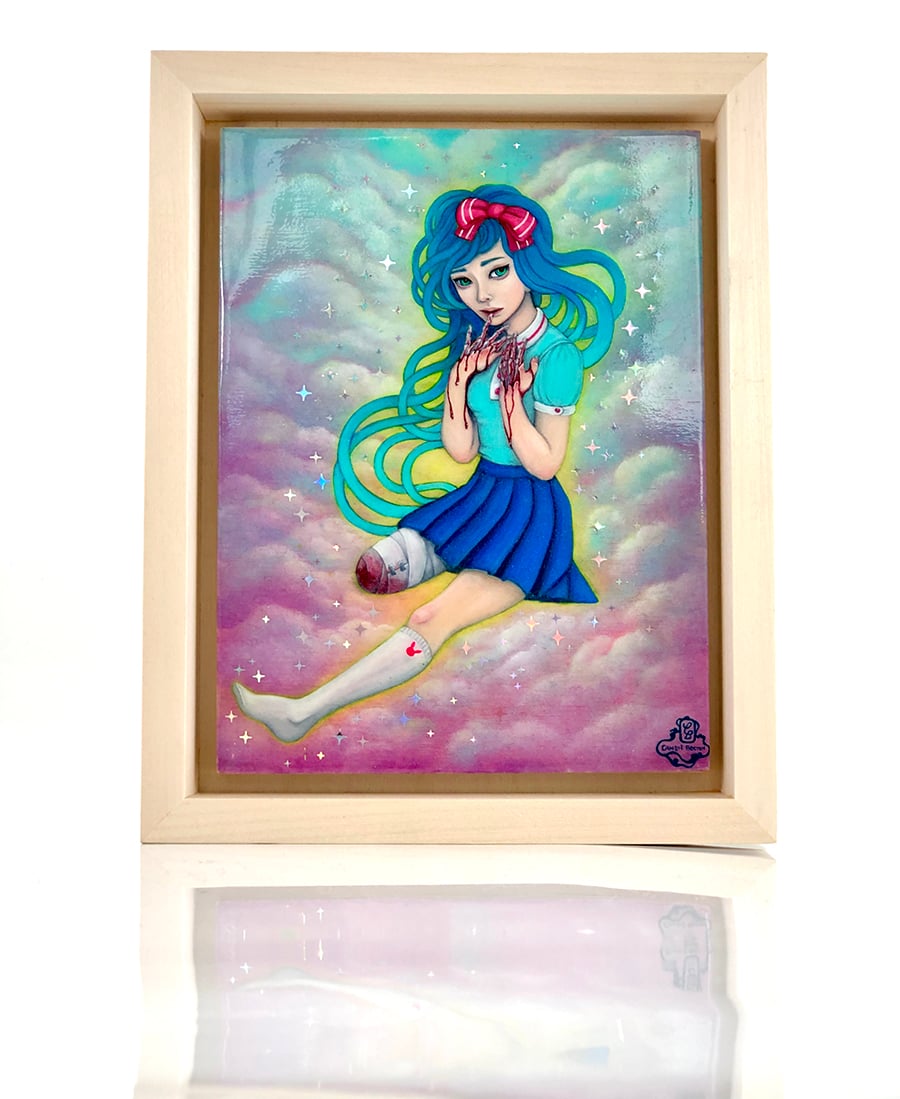 Image of "Nervous Habit" Original Painting