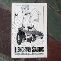 Henchmen Studios "Revved Up" Poster