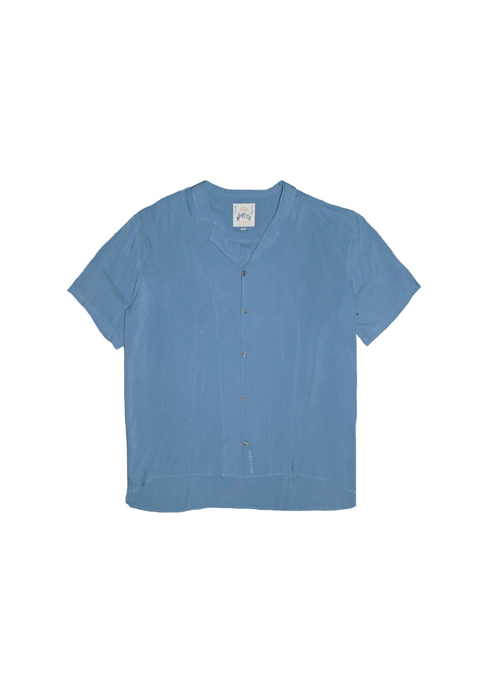 Image of Dusky Blue - Rayon shirt