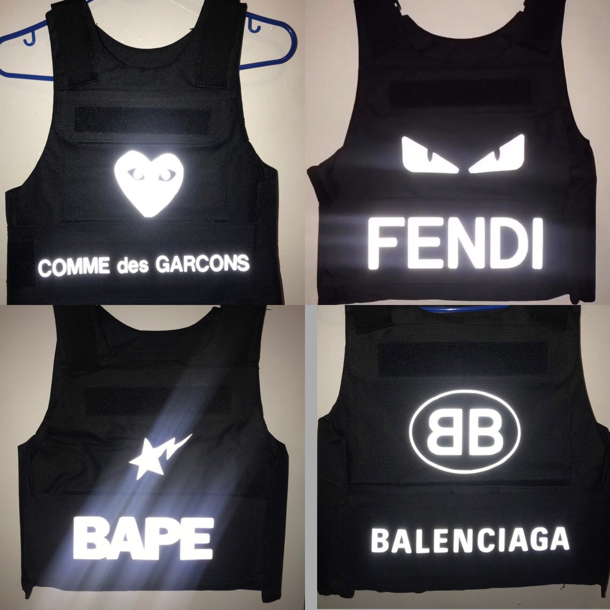 Bulletproof vest fendi on sale