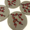Plum Blossom Coasters