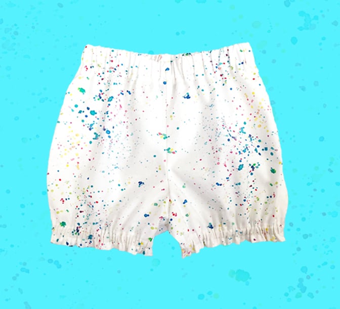 Blood Splatter Crepe Bloomers