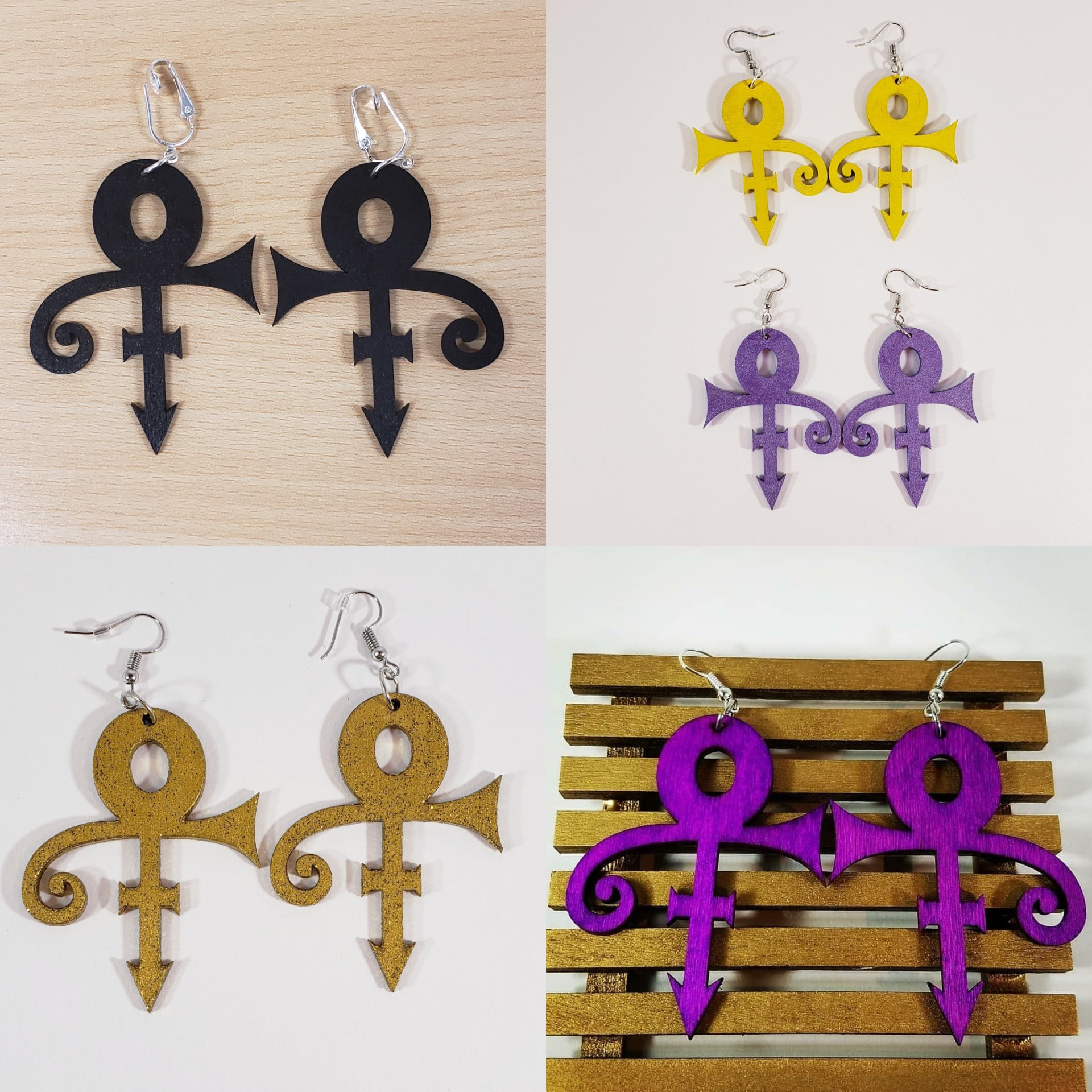 Vivienne Westwood ISMENE Prince Cut Mermaid Tear Drop Earrings NEW IN BOX - Foto 8