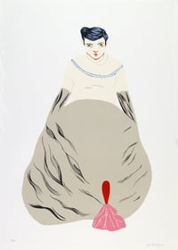 Image 1 of SALE - Mountain dress - screen print