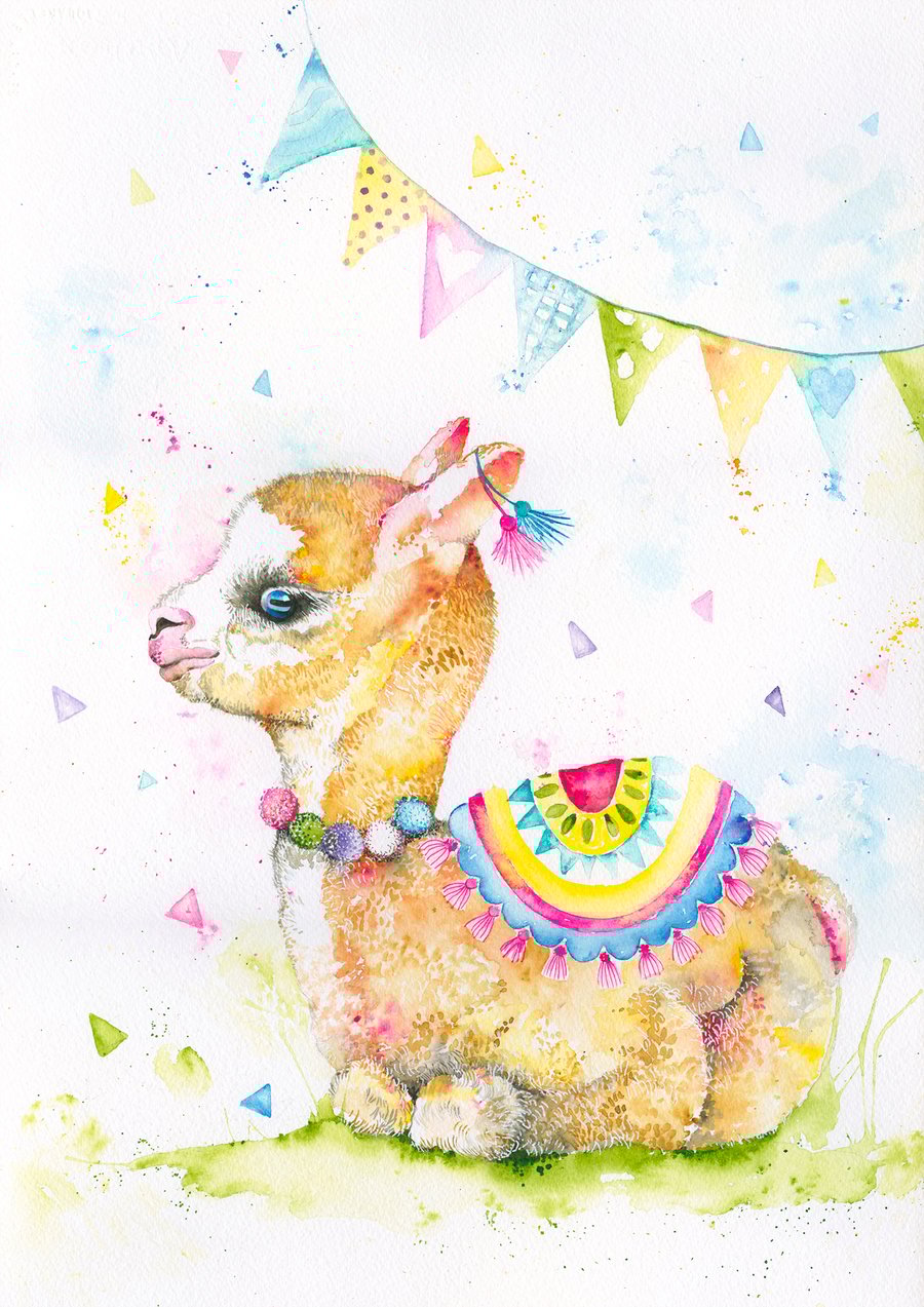 Image of Lanna - The baby Llama with FREE SHIPPING