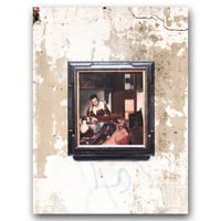 Julio Anaya Cabanding - "Johannes Vermeer - A girl asleep" print
