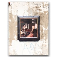 Julio Anaya Cabanding - "Johannes Vermeer - A girl asleep" print