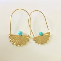 Image 2 of Squash Blossom Earrings