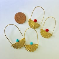 Image 4 of Squash Blossom Earrings